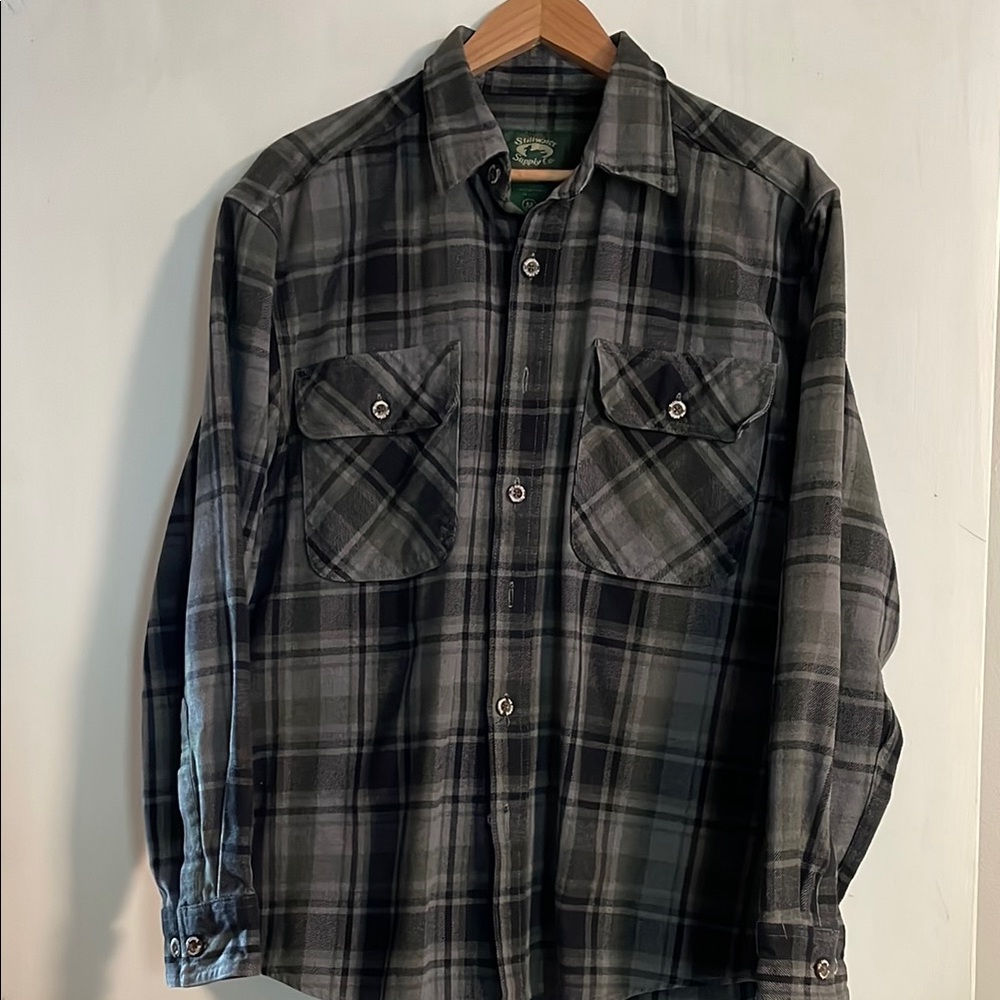 Stillwater Supply Co. Button up Plaid shirt